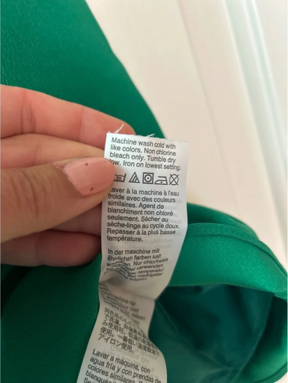 J.Crew Green Scalloped Edge Camisole Top Size 6